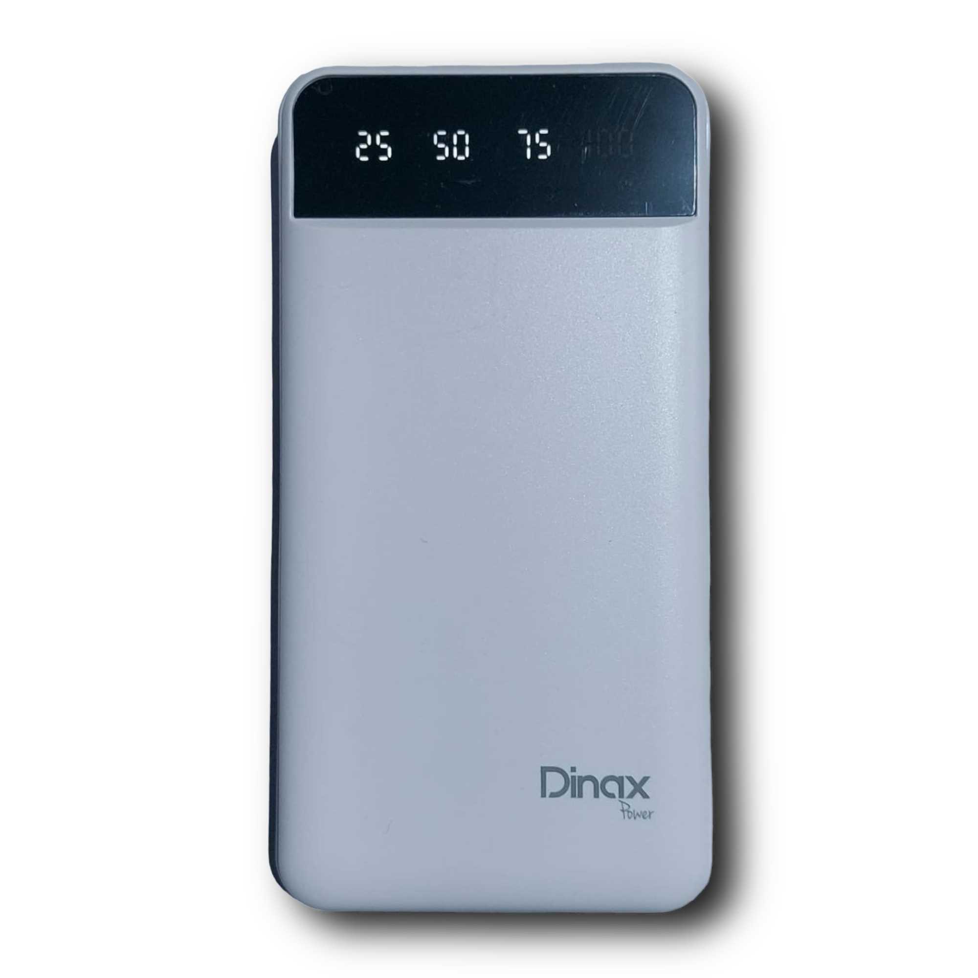 CARGADOR USB PORTATIL 10000MAH DINAX 3 CONECTORES