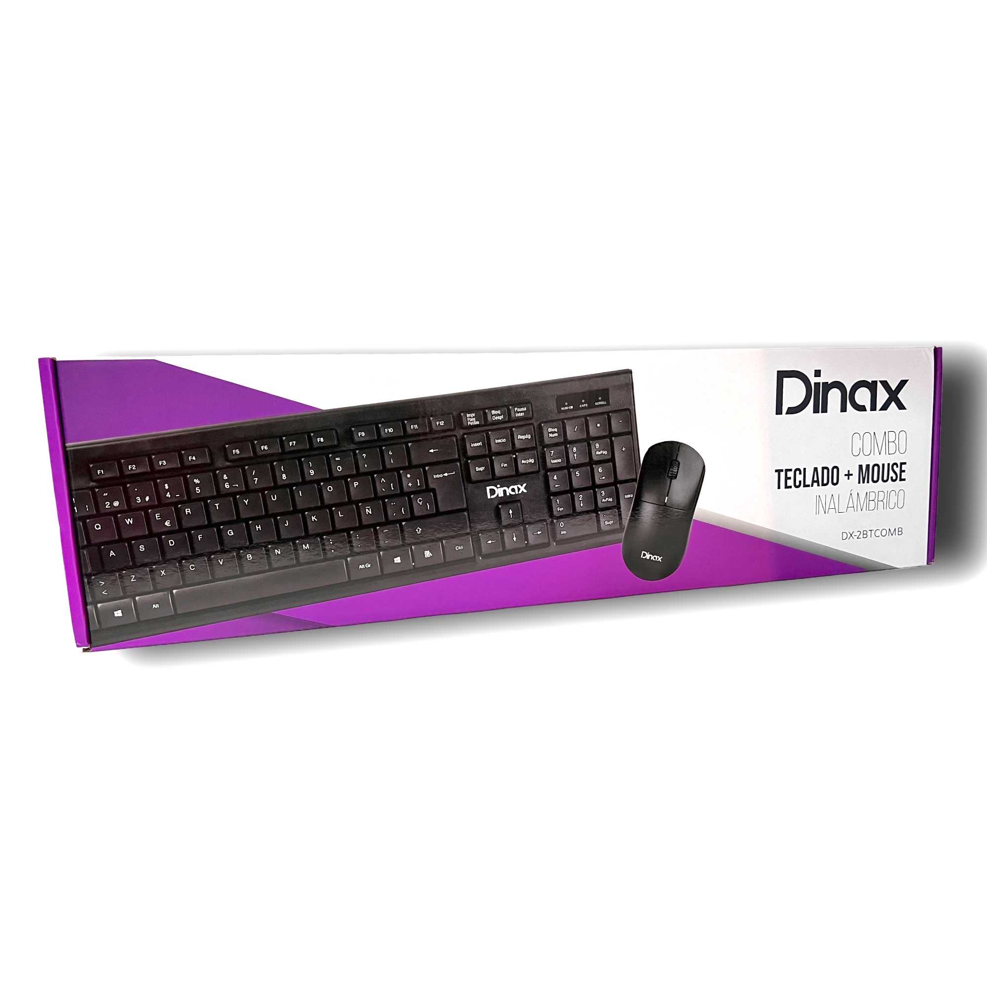 TECLADO Y MOUSE INALAMBRICO DINAX DX2BTCOM