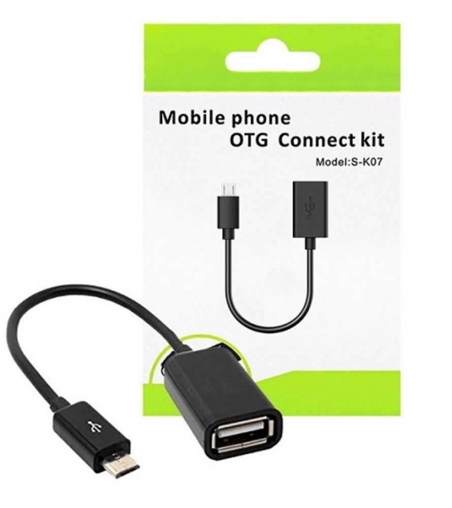 ADAPTADOR OTG USB MICRO A USB HEMBRA SEISA SK07
