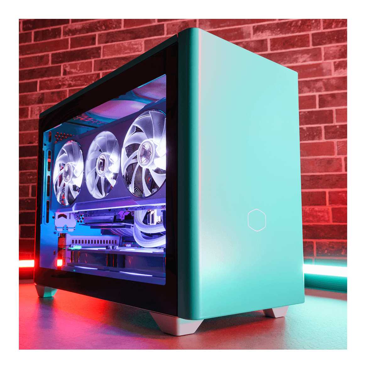 GABINETE COOLERMASTER NR200P WHITE
