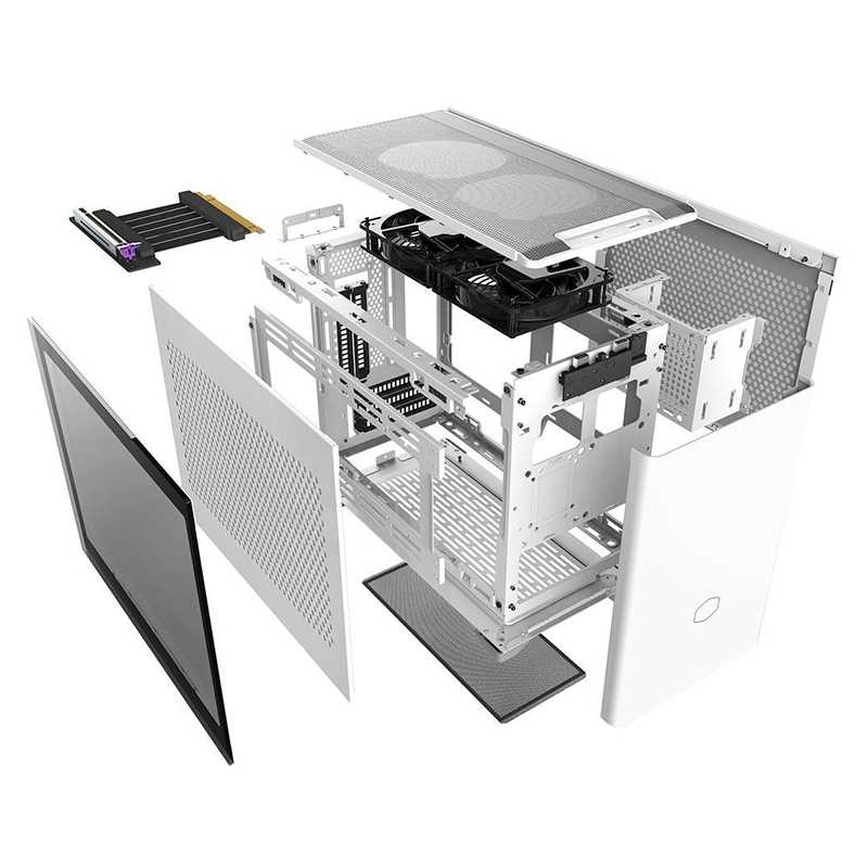 GABINETE COOLERMASTER NR200P WHITE