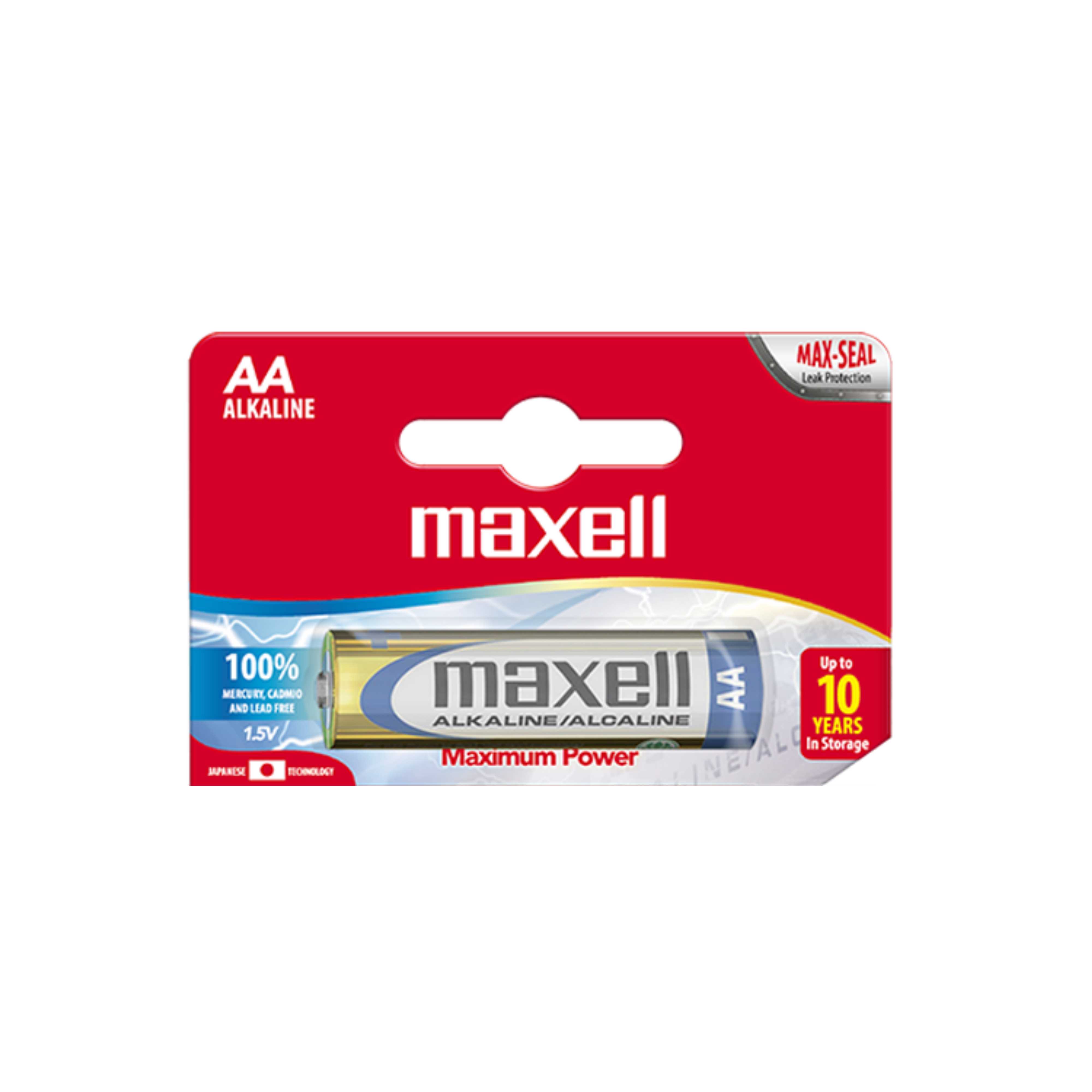 PILA MAXELL AA ALKALINA BLISTER X 1