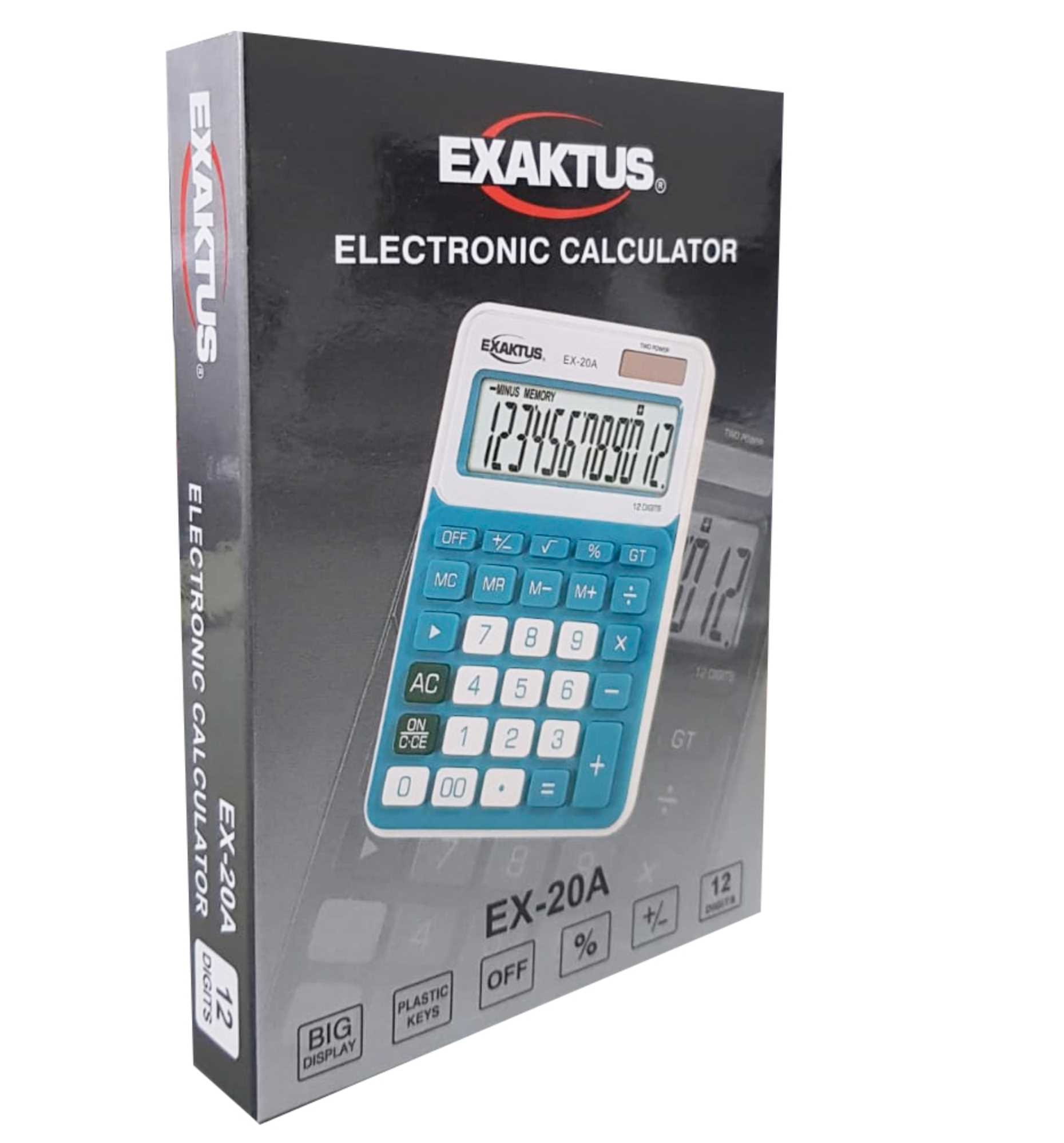 CALCULADORA EXAKTUS EX-20A