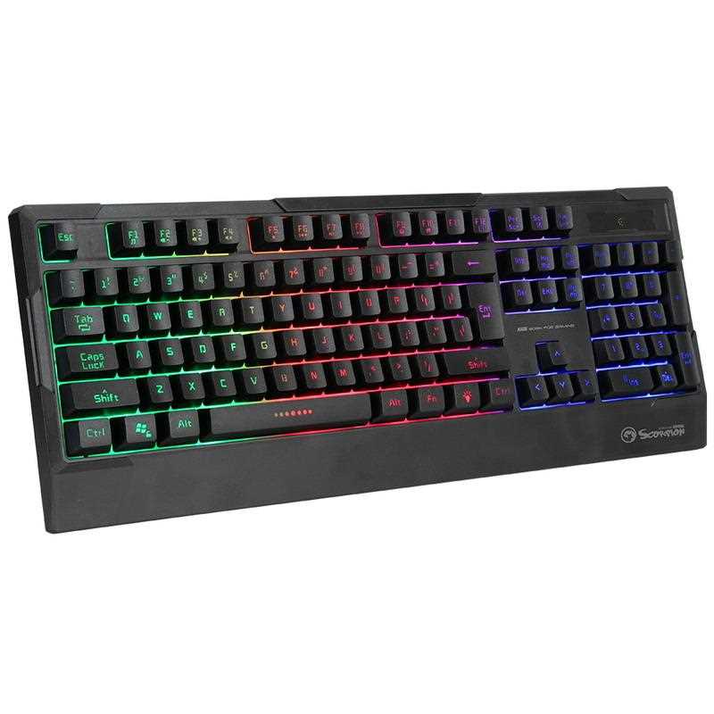 TECLADO MARVO K606 RGB SP MEMBRANA