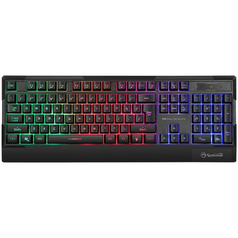 TECLADO MARVO K606 RGB SP MEMBRANA