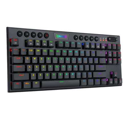 TECLADO REDRAGON K622-RGB-SP RD HORUS TKL SW RED