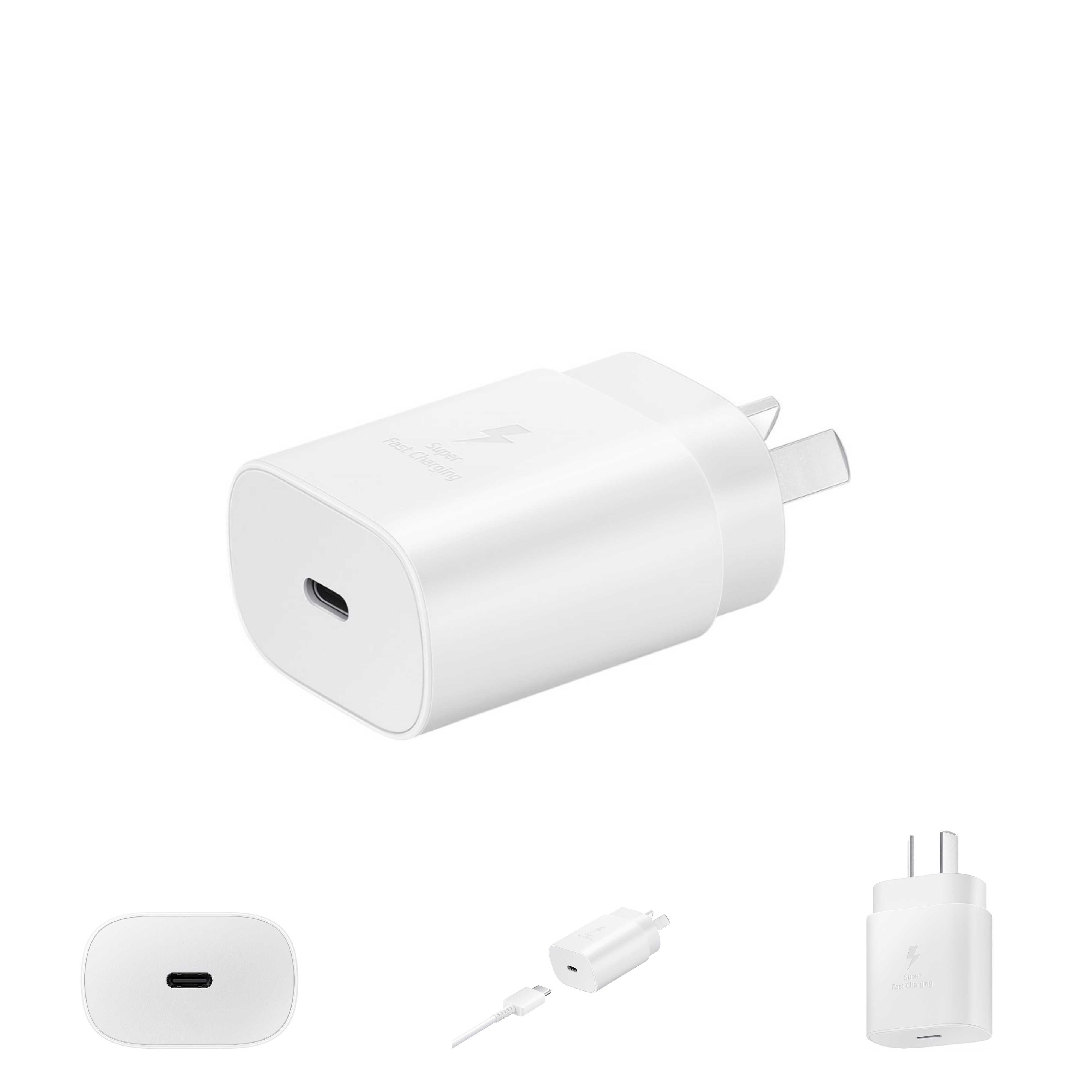 CARGADOR 220V TIPO C SAMSUNG 25W + CABLE (EP-TA800XWEGAR)