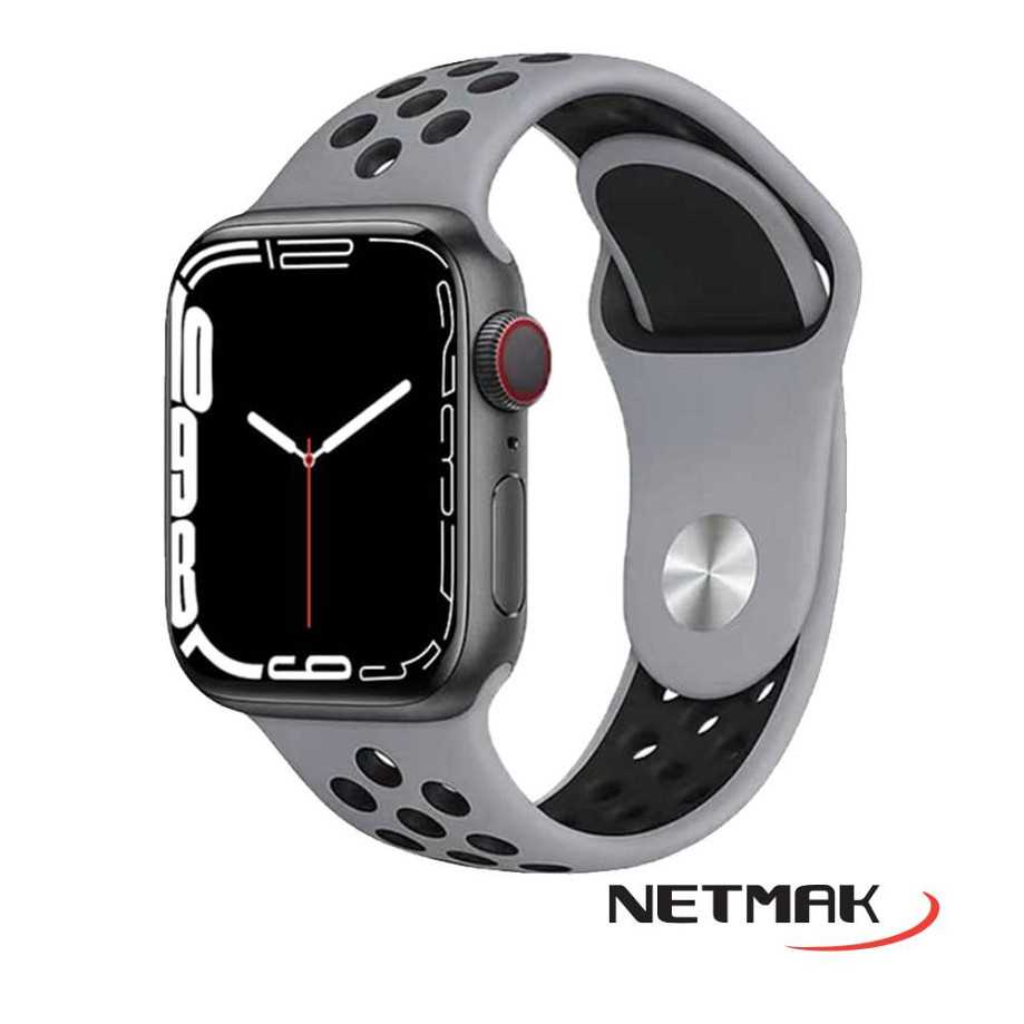 RELOJ SMARTWATCH NETMAK NM-PLUS GRIS