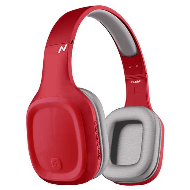 AURICULAR NOGANET BT VINCHA NG-918 ROJO