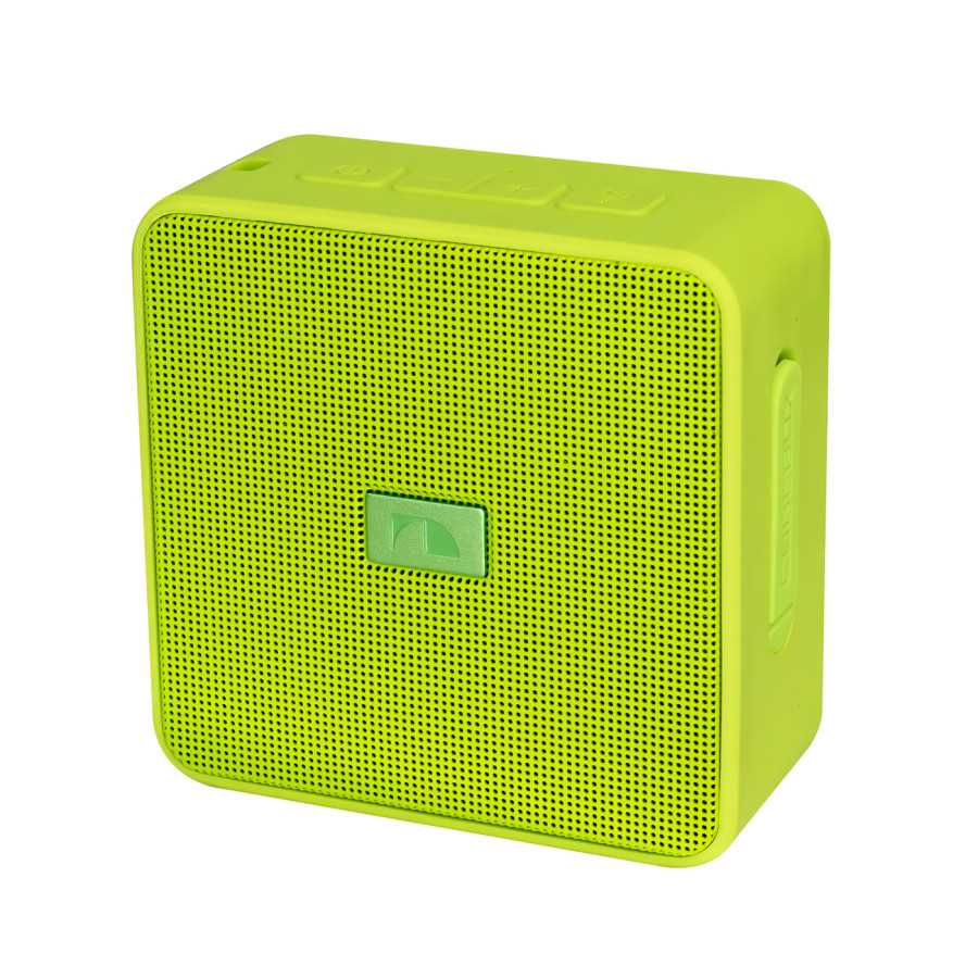 PARLANTE BLUETOOTH NAKAMICHI CUBEBOX 5W IPX7 GREEN