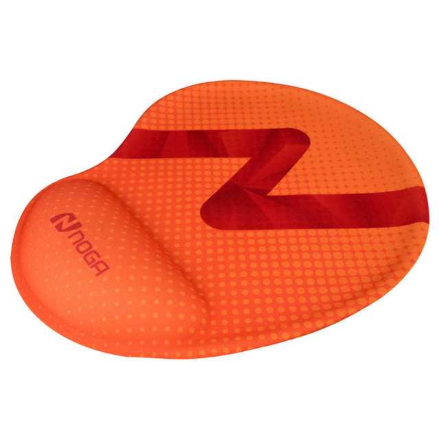 PAD MOUSE CON GEL 3D NOGANET NARANJA
