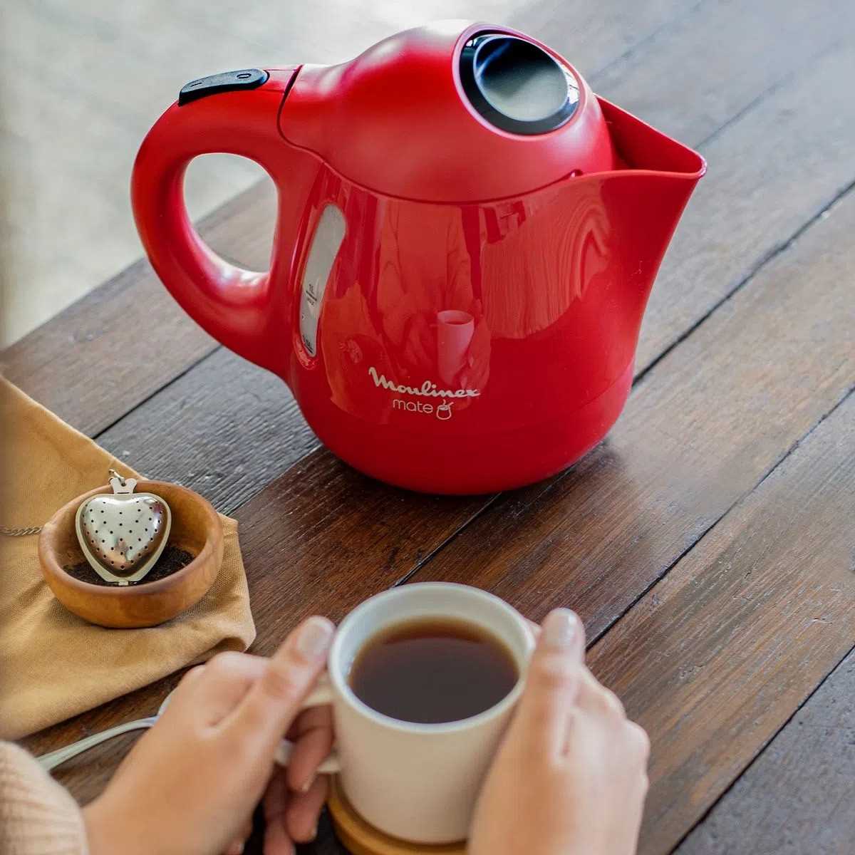 PAVA ELECTRICA MOULINEX 1L C/CORTE AUT. ROJA BY297F58