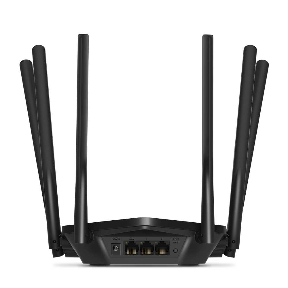 ROUTER WIFI DUAL BAND MERCUSYS AC1900 MR50G GIGABIT 6 ANTENAS