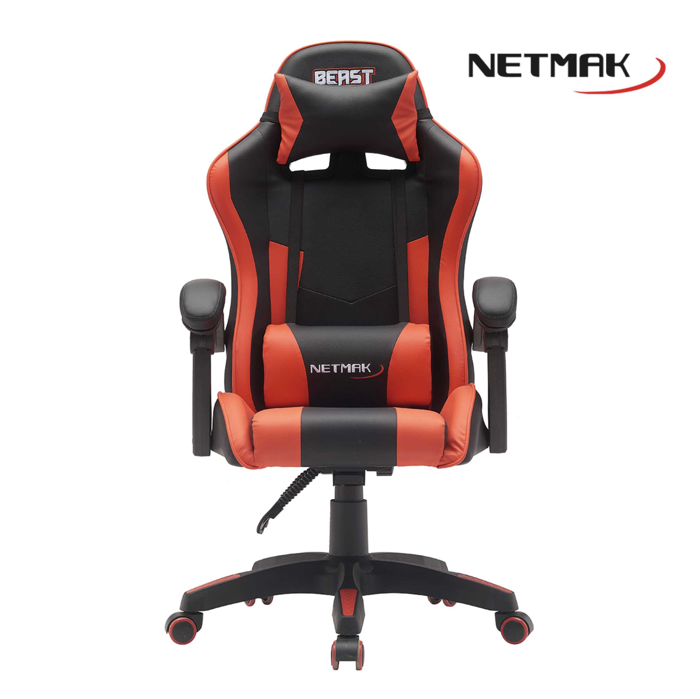 SILLA GAMER NETMAK NM-BEAST ROJA