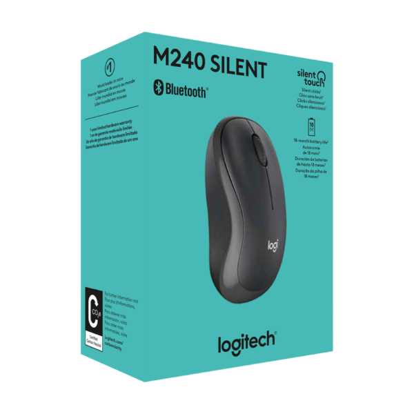 MOUSE LOGITECH BLUETOOTH M240 BLACK