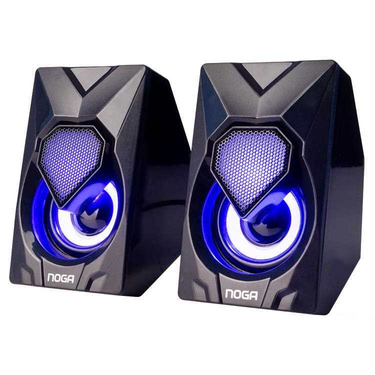 PARLANTE NOGANET 2.0 GAMER NG-502P 6W