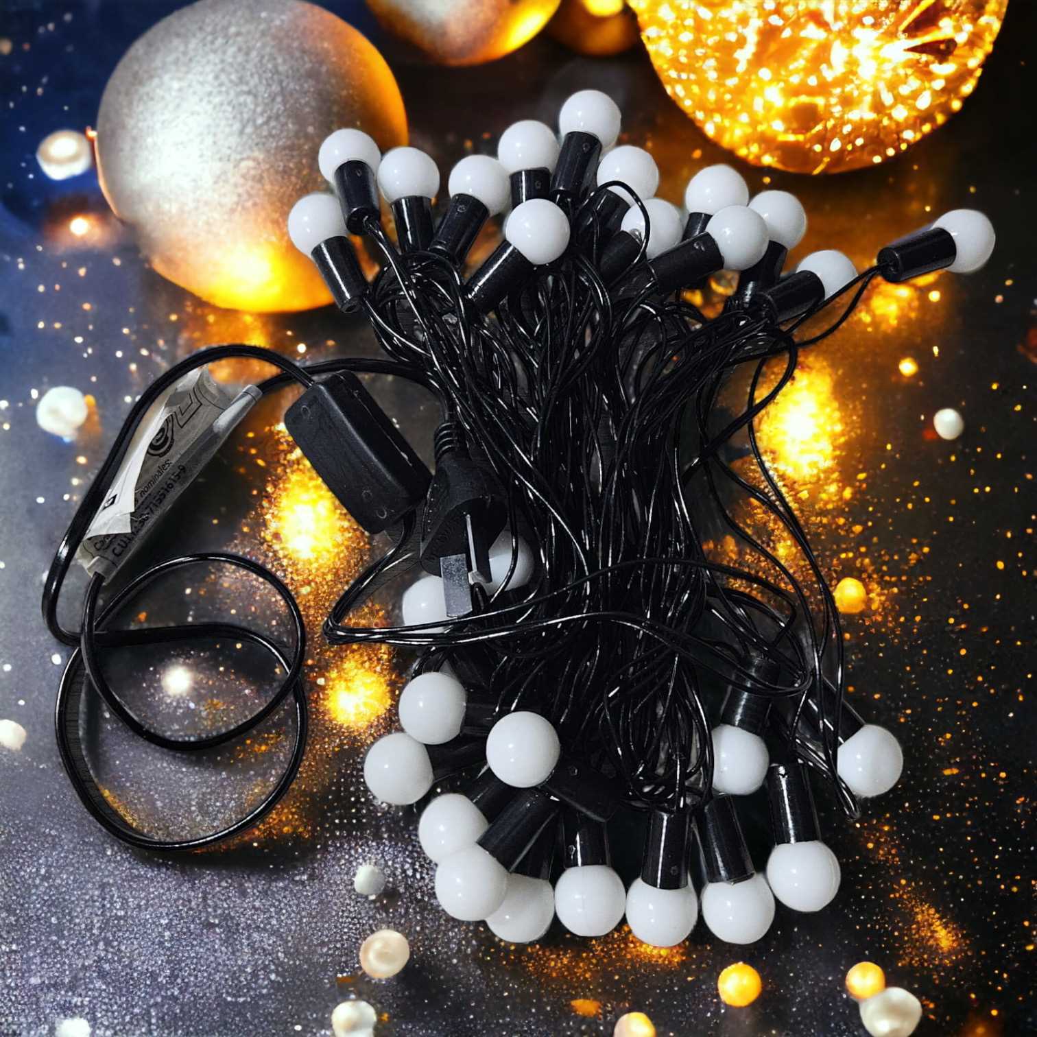 LAMPARA GUIRNALDA FULL LI-9018 4.5M CALIDA A 220V