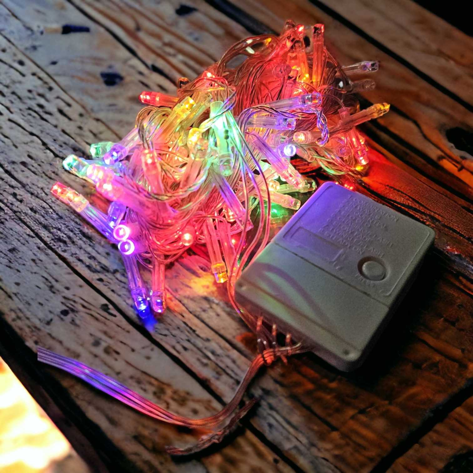 LAMPARA GUIRNALDA FULL LI-9014 100LED MULTICOLOR A 220V