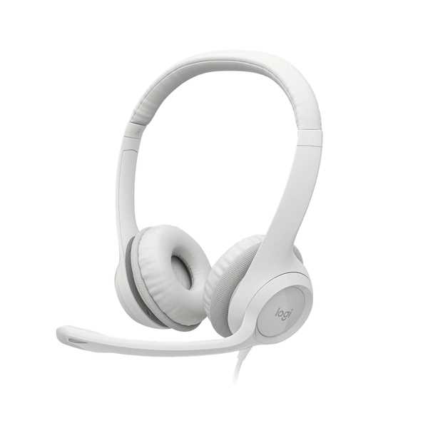 AURICULAR LOGITECH H390 WHITE VINCHA C/MIC USB