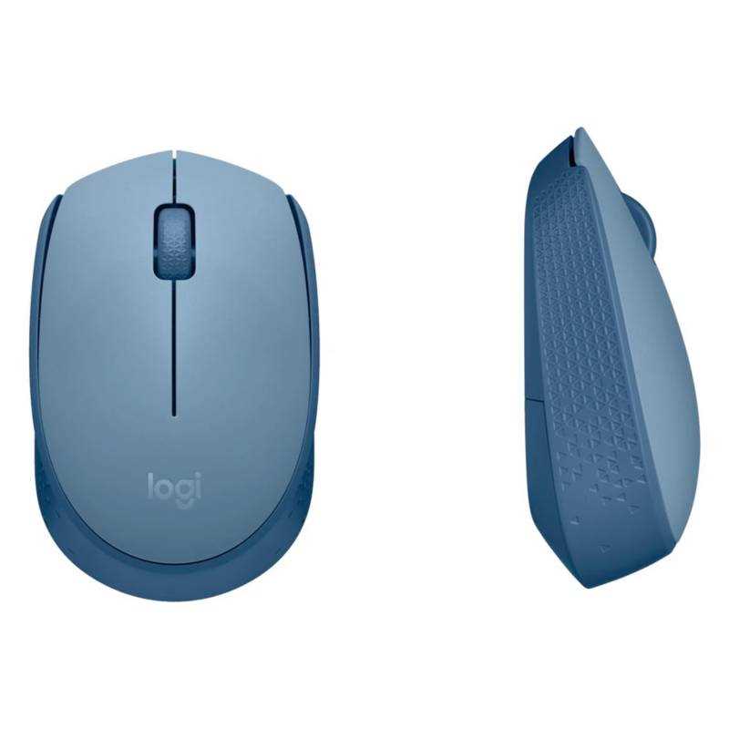 MOUSE LOGITECH INALAMBRICO M170 BLUE GRAY