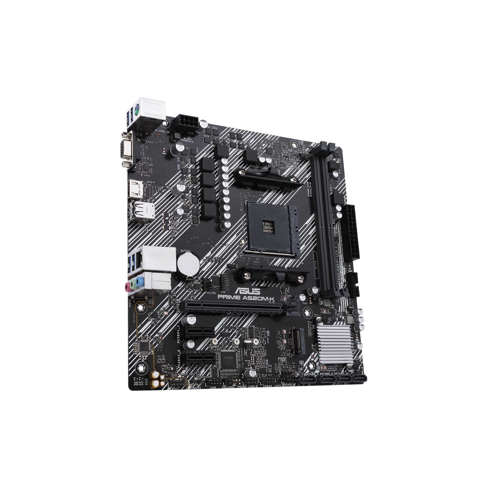PLACA MADRE ASUS PRIME A520M-K AM4