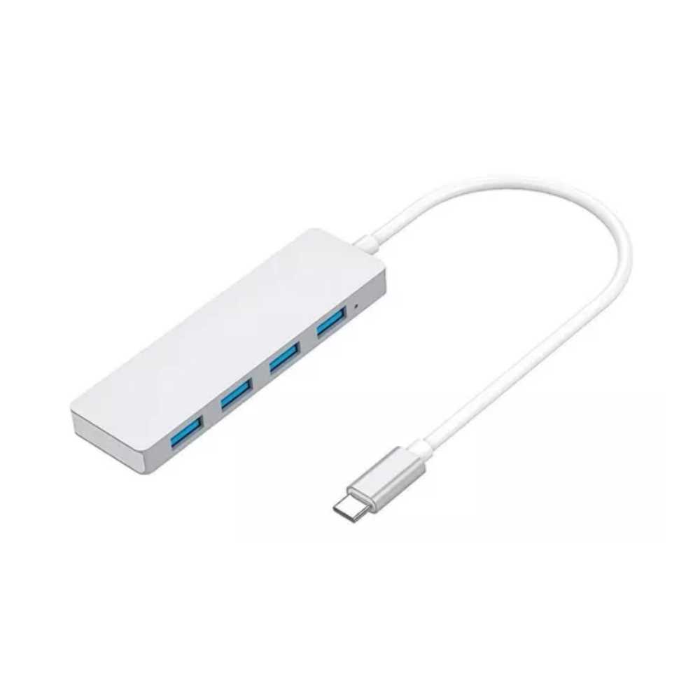 HUB TIPO C A 4 USB-A DINAX DX-HUBTCP4