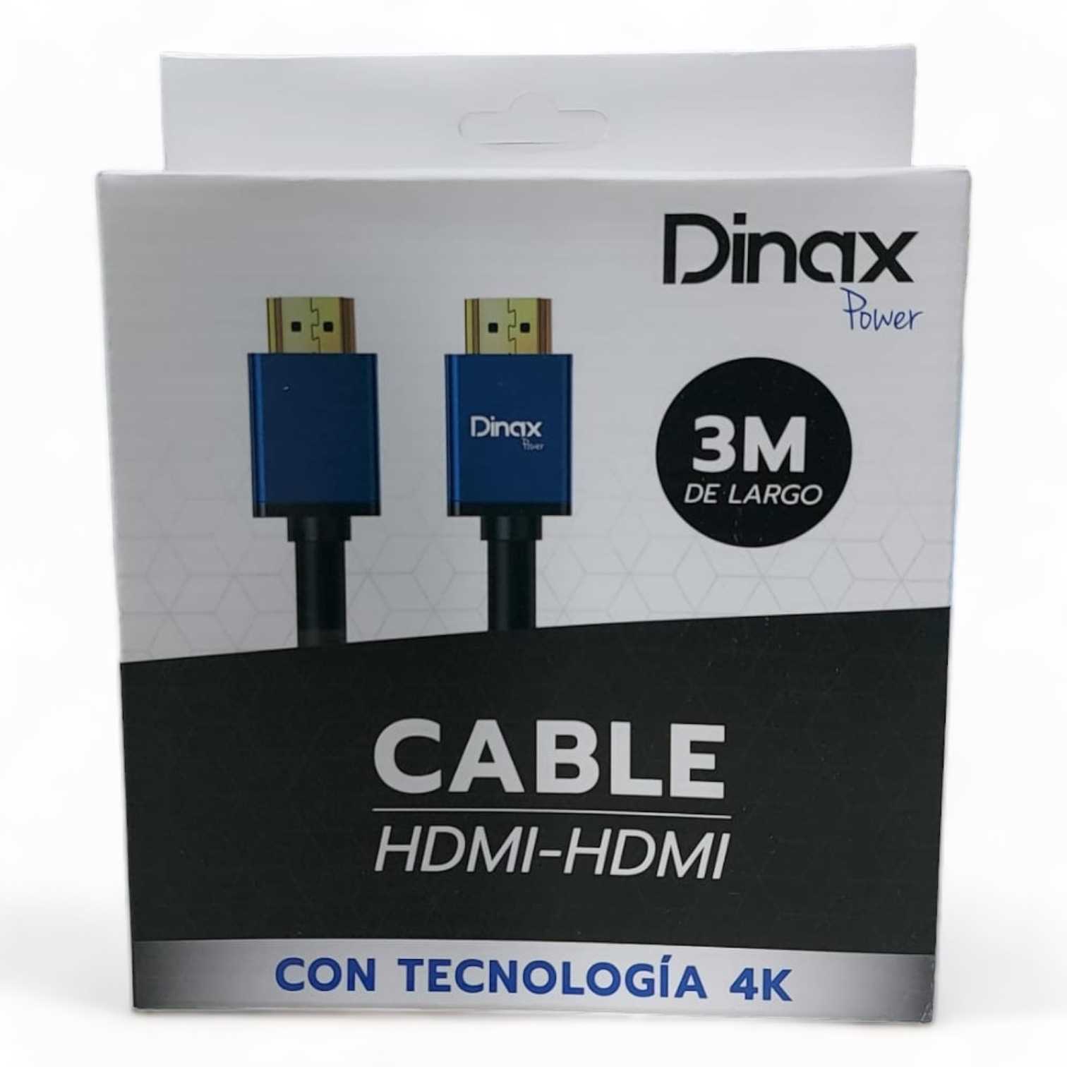 CABLE HDMI DINAX MALLADO 3M 4K