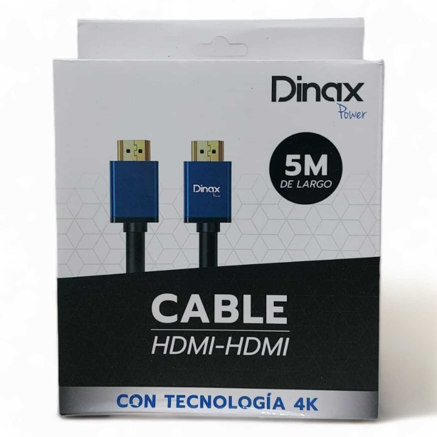 CABLE HDMI DINAX 5M 4K PREMIUN