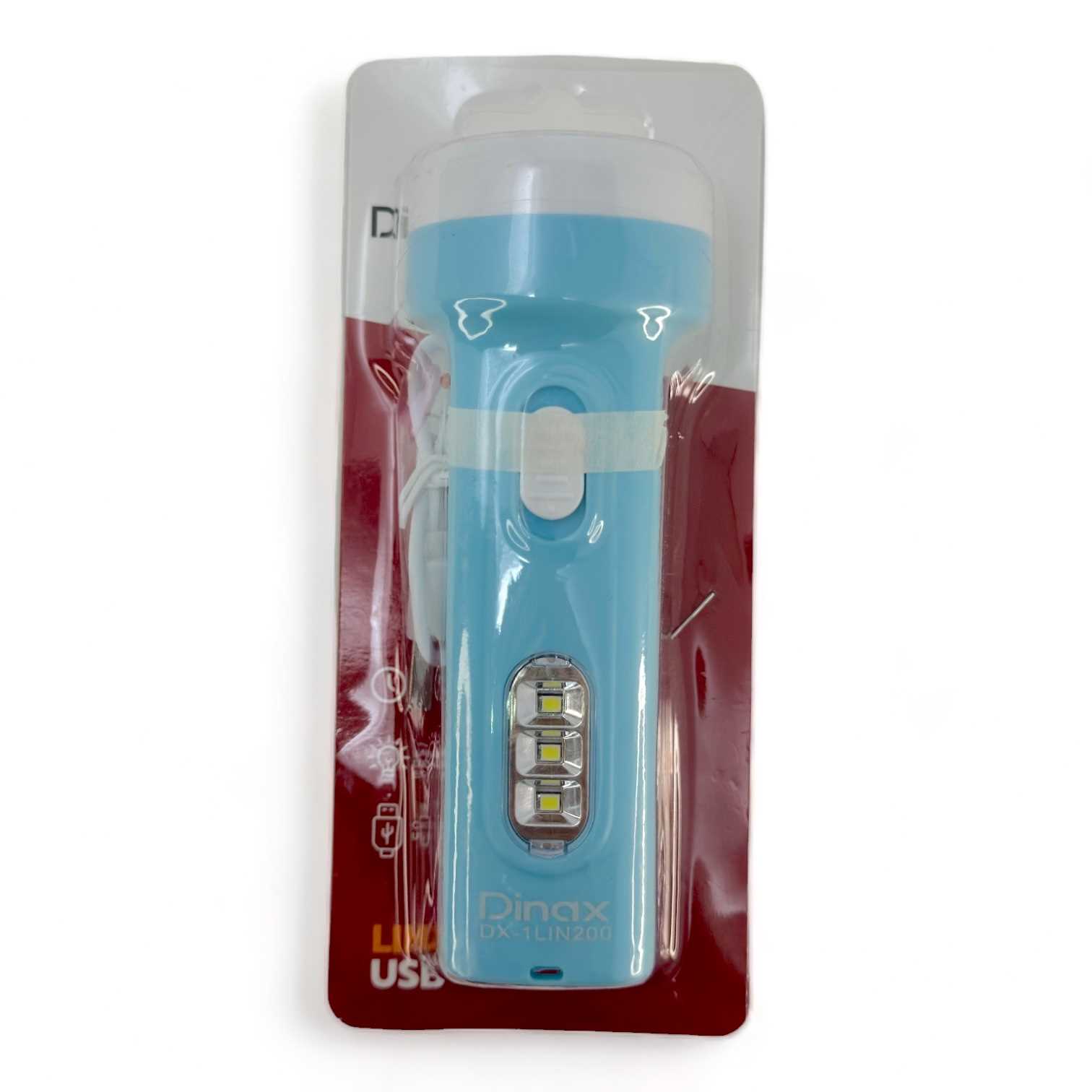 LINTERNA LED DINAX CHICA USB DX-1LIN200