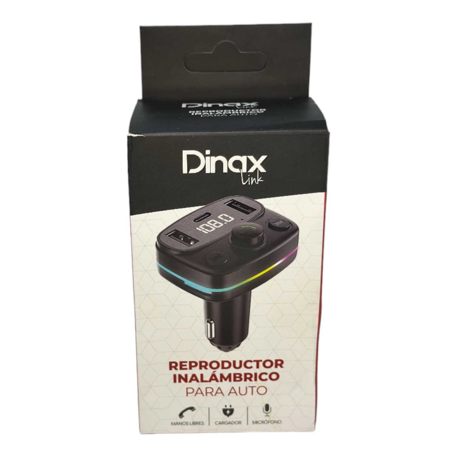 ADAPTADOR FM BLUETHOOT DINAX DX-REPMP3