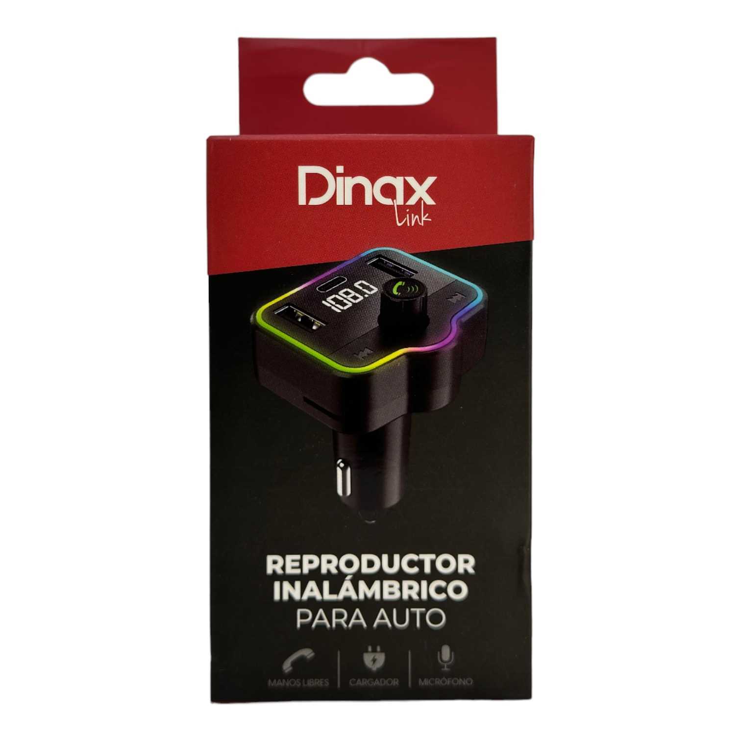 ADAPTADOR FM BLUETHOOT DINAX DX-REPMP32