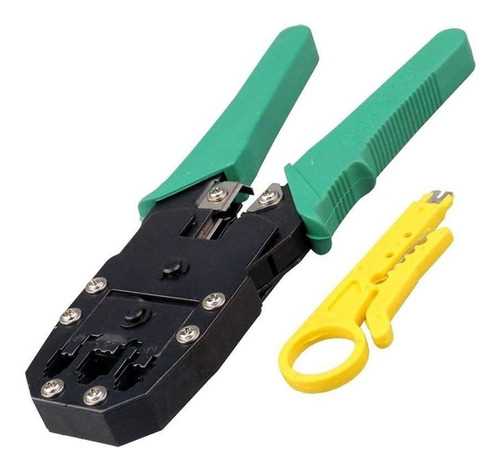 PINZA CRIMPEADORA SEISA RJ45/11/9 + PELA CABLE WJ-315