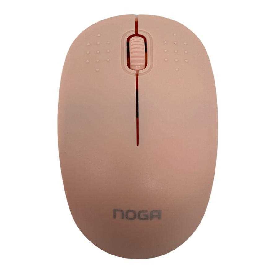 MOUSE NOGANET INALAMBRICO NGM-900 ROSA
