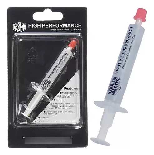 PASTA TERMICA COOLERMASTER HIGH PERFORMANCE JERINGA