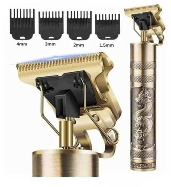 CORTADOR DE PELO TRIMMER T9 VINTAGE DRAGON USB