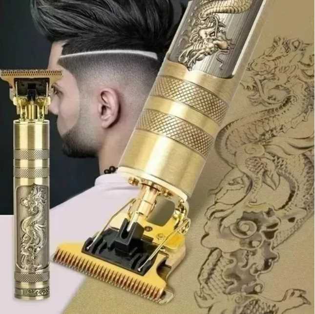 CORTADOR DE PELO TRIMMER T9 VINTAGE DRAGON USB