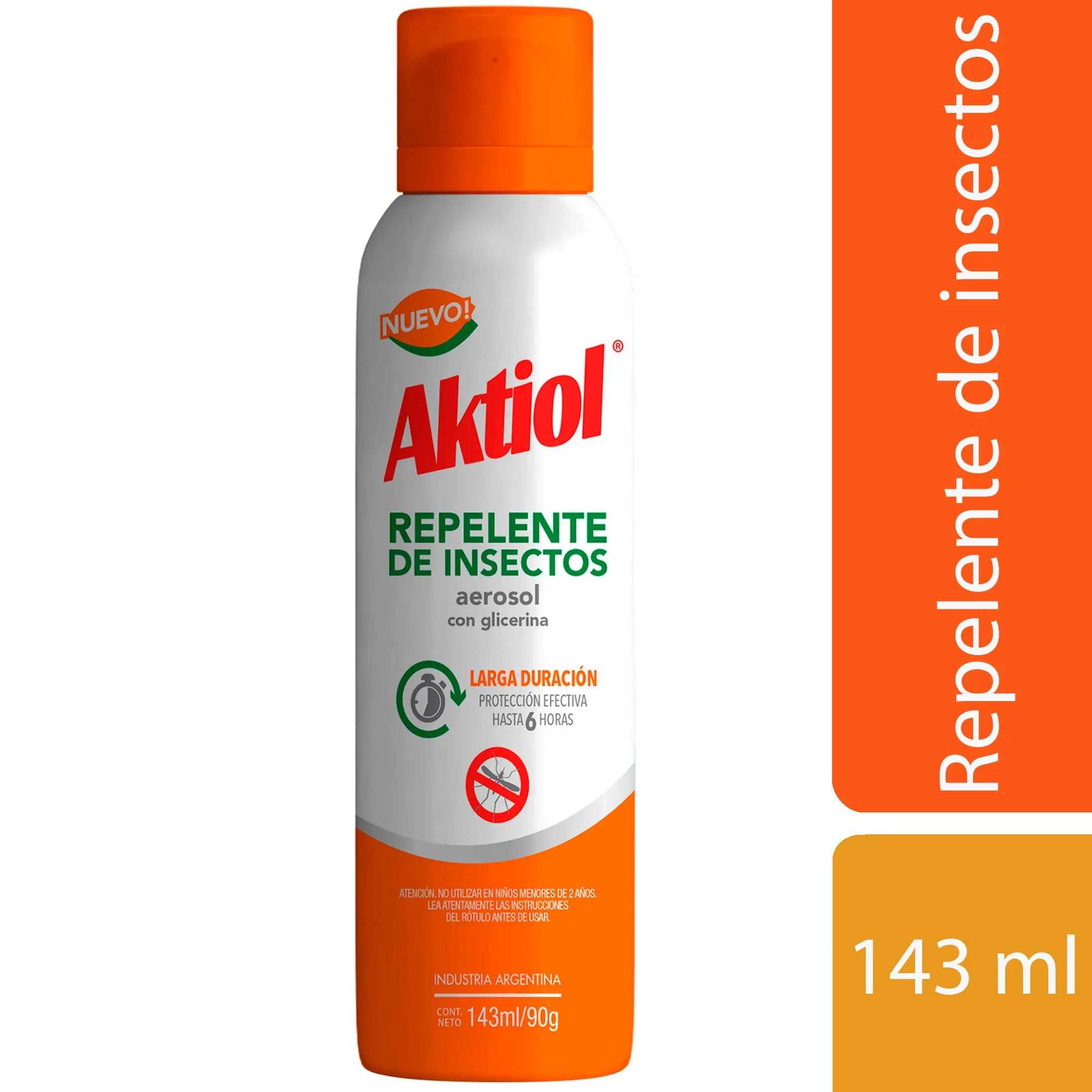 REPELENTE AEROSOL AKTIOL 143ML | RyR Computacion