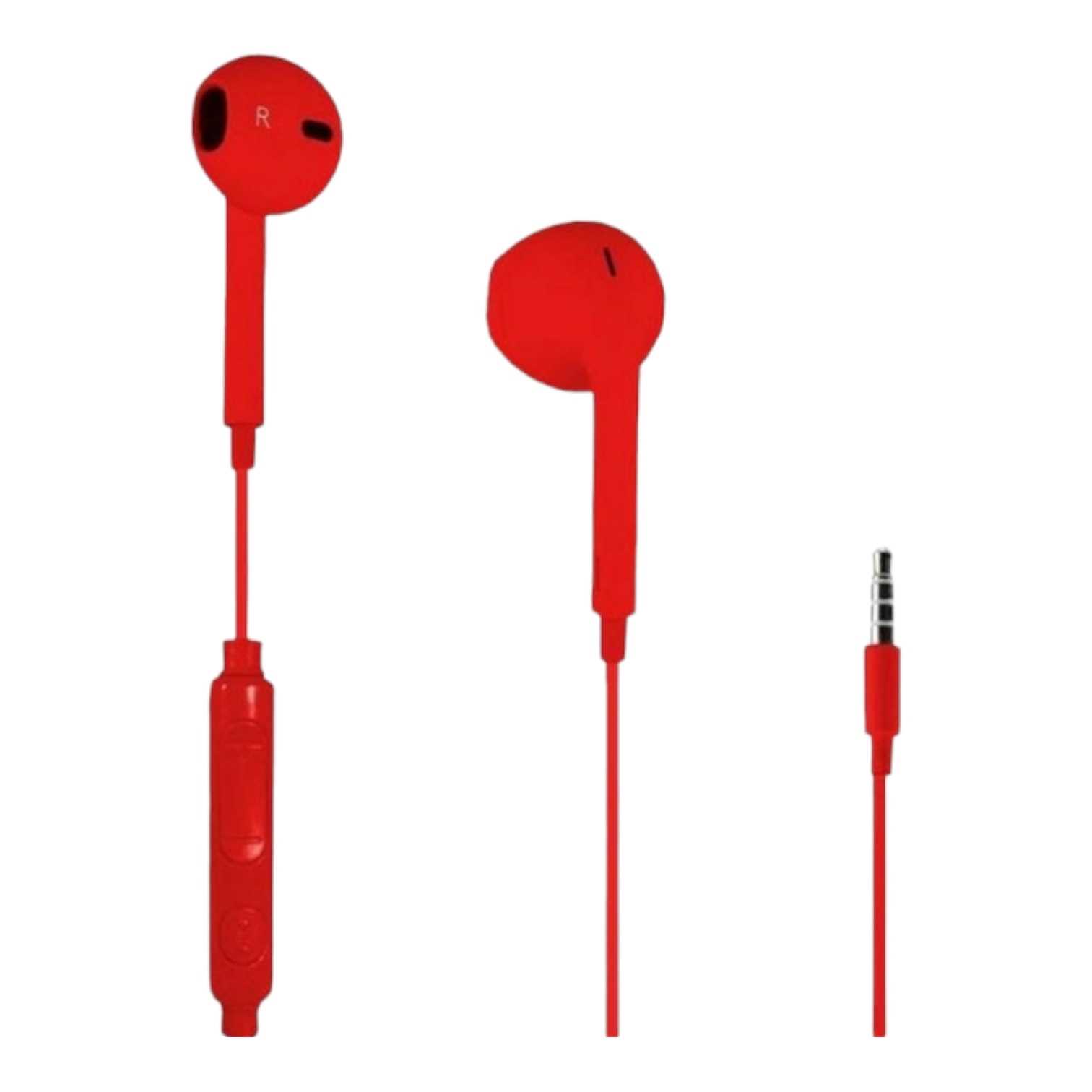 AURICULAR NETMAK IN-EAR NM-UR70 ROJO