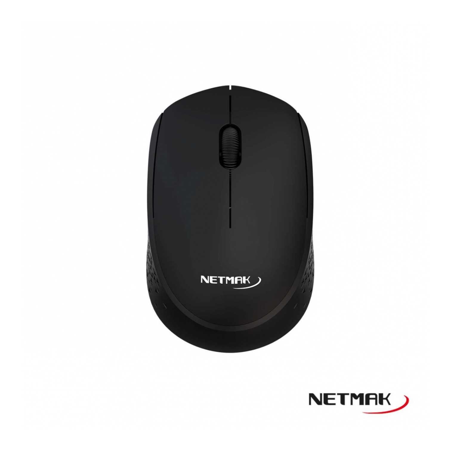 MOUSE NETMAK INALAMBRICO NM-M680 NEGRO
