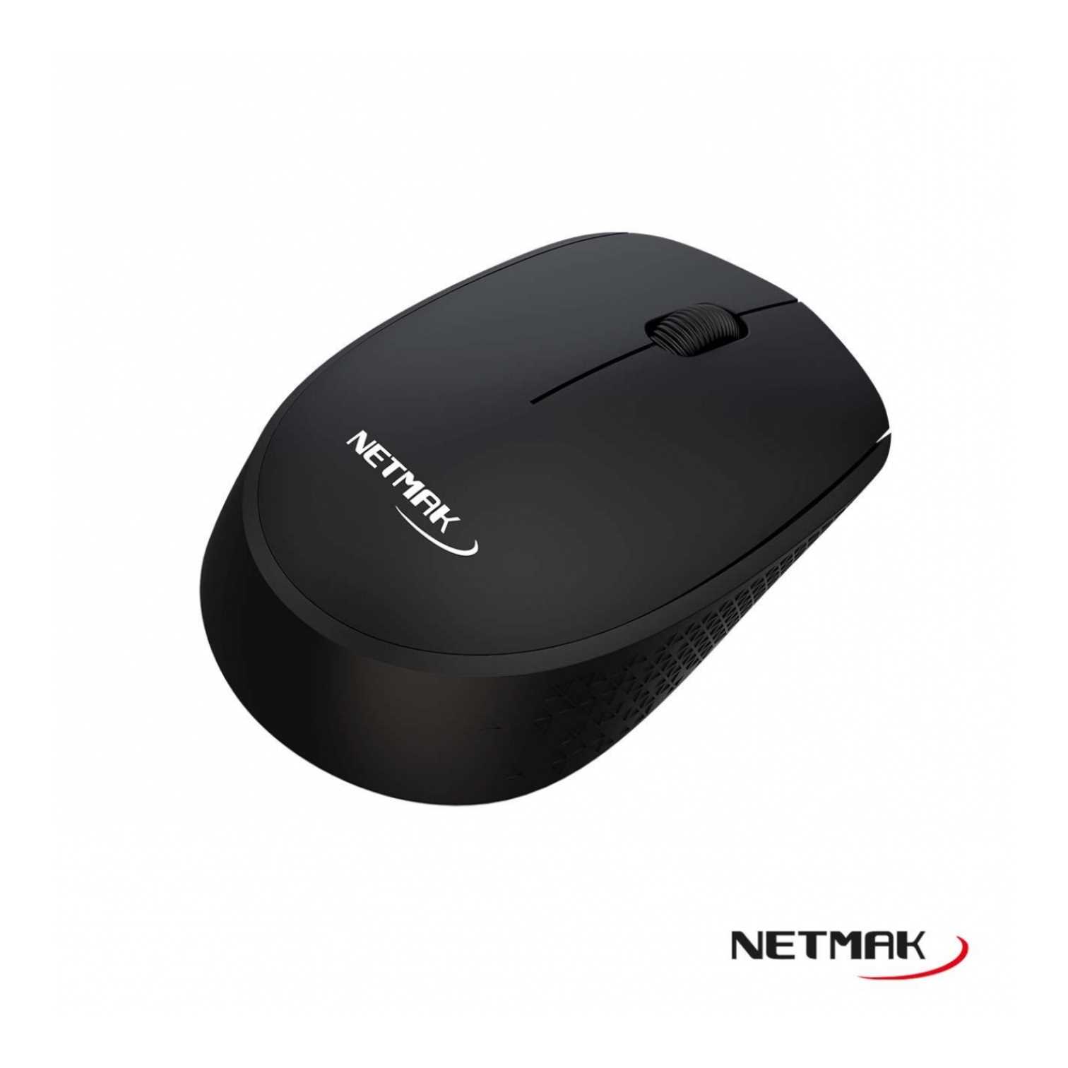 Mouse Inalambrico Netmak (NM-M680) Negro
