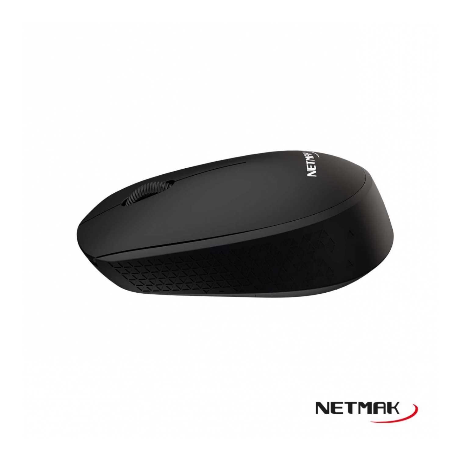 MOUSE NETMAK INALAMBRICO NM-M680 NEGRO