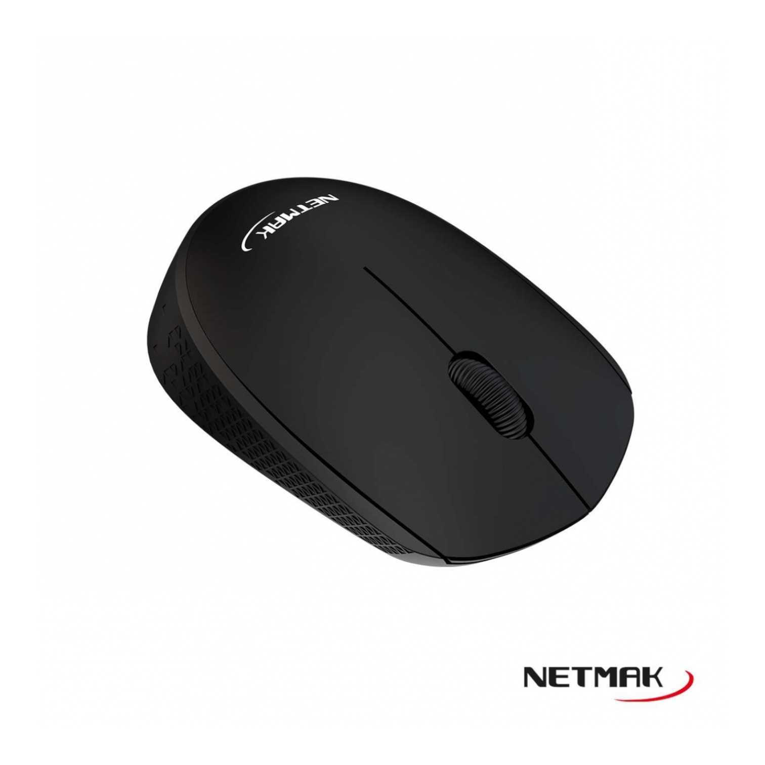 MOUSE NETMAK INALAMBRICO NM-M680 NEGRO