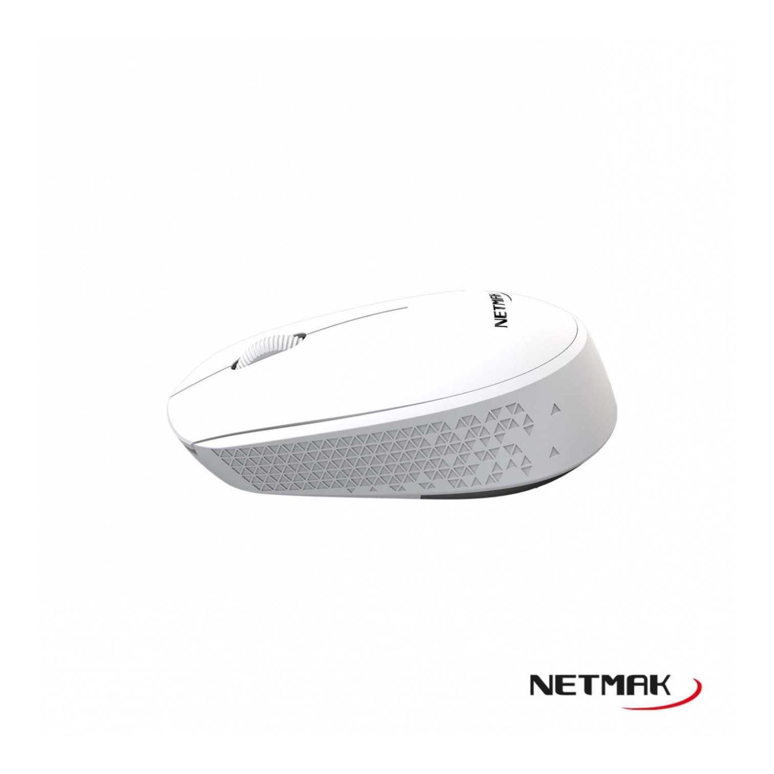 MOUSE NETMAK INALAMBRICO NM-M680 BLANCO