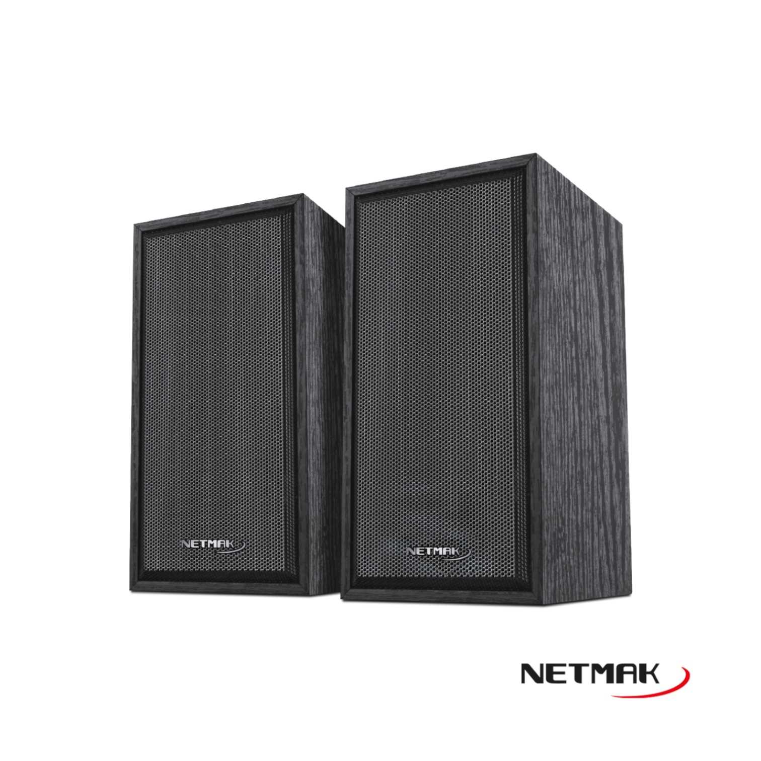 PARLANTE NETMAK MADERA 15CM NM-BALI