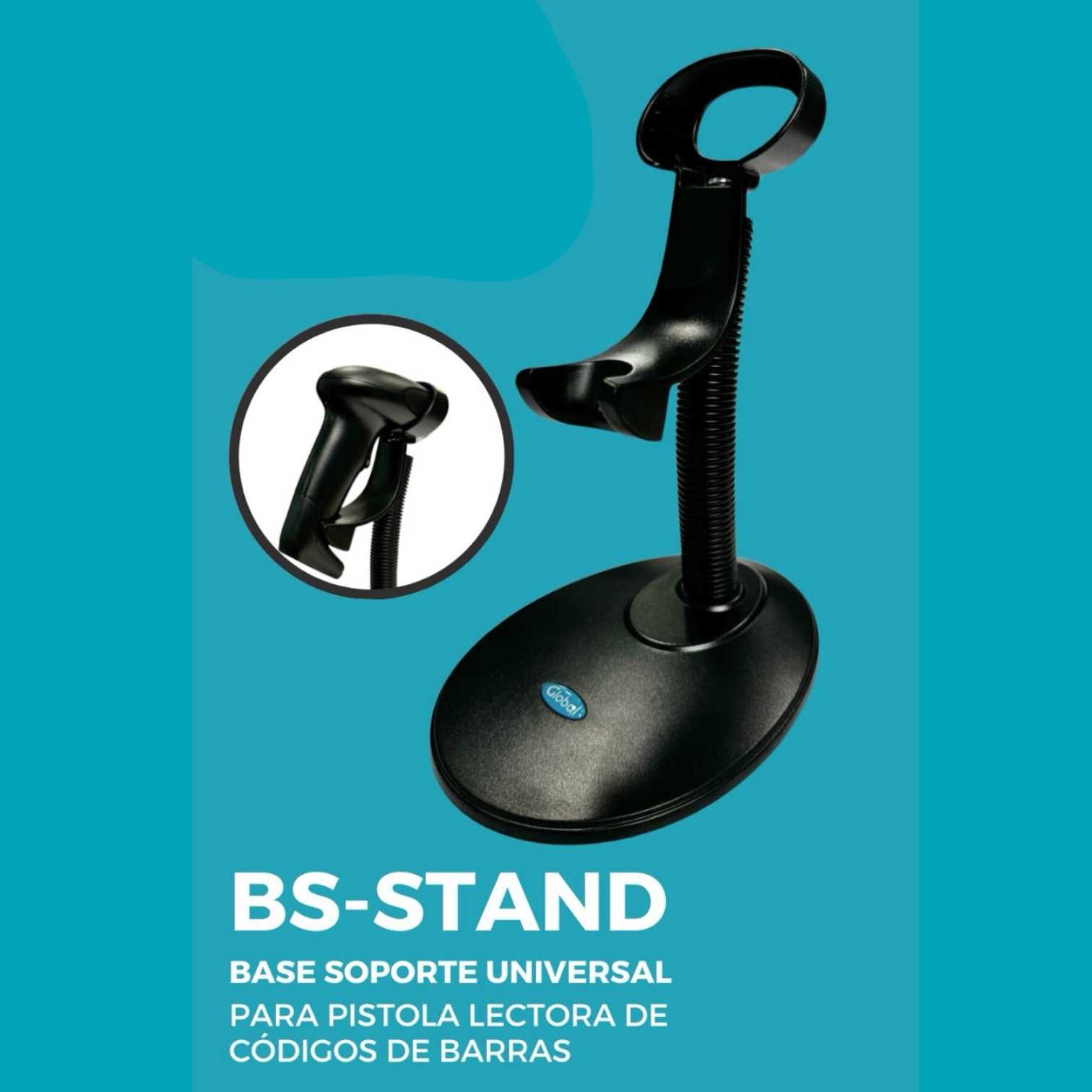 LECTOR DE CODIGO BARRA LASER GLOBAL BS-STAND