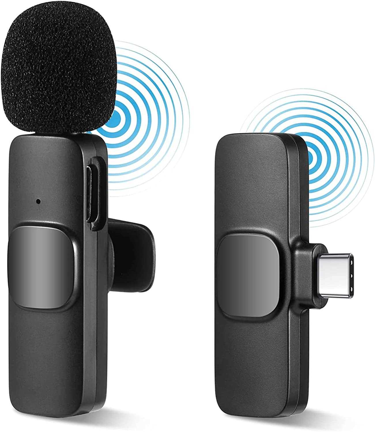 MICROFONO CORBATERO INALAMBRICO TIPO C DINAX + IPHONE