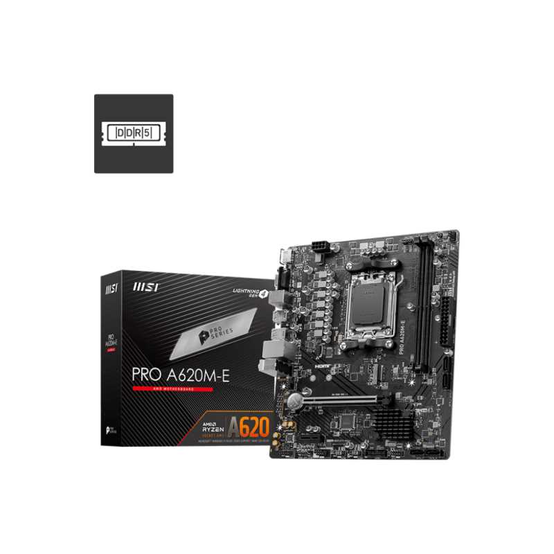 PLACA MADRE MSI A620M-E PRO AM5 DDR5