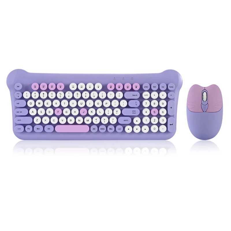TECLADO SEISA INALAMBRICO KIT USB DN-C700 ROSA