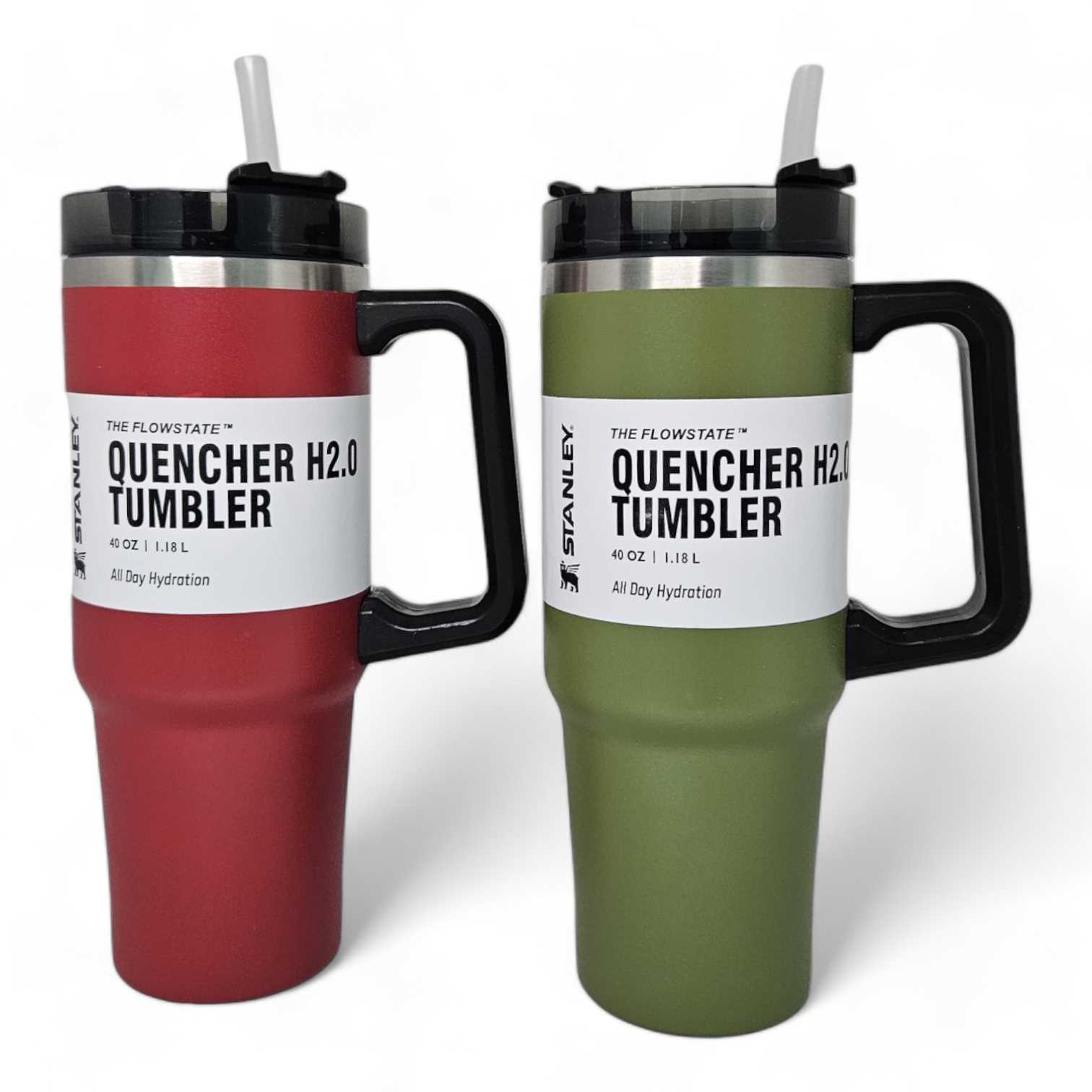 VASO STANLEY QUENCHER 1.18L VERDE (COPIA DELUXE)