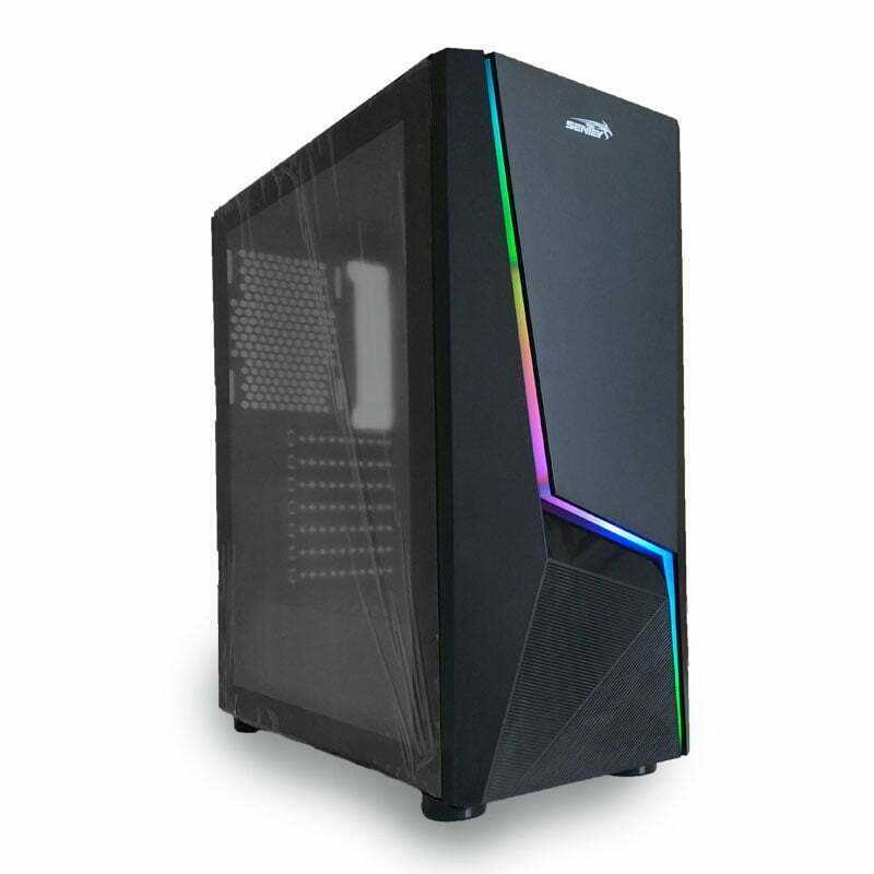 GABINETE SENTEY PM20-SF RGB LATERAL ACRILICO S/FUENTE